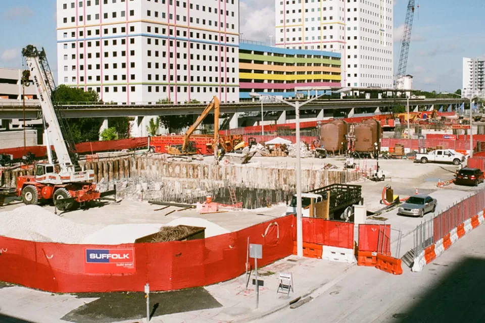 Miami Brightline Construction